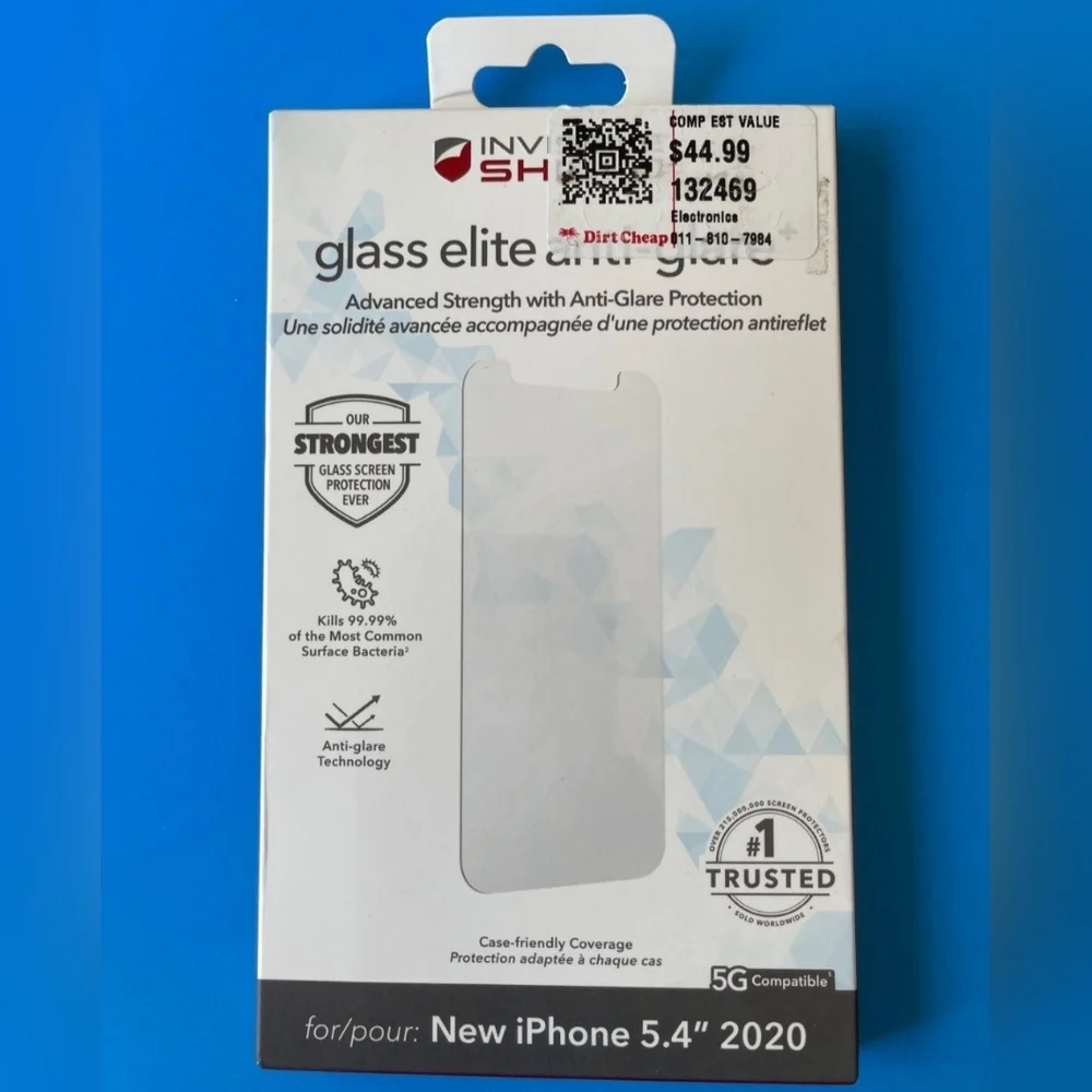 iPhone 12 Mini - ZAGG Glass Elite Anti-Glare+ Screen Protector